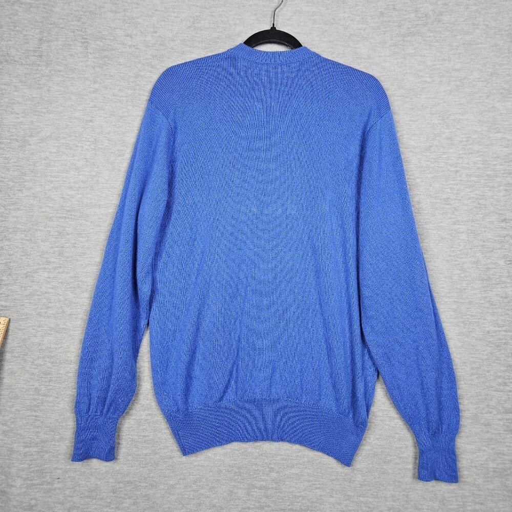 Johnstons Of Elgin Blue 100% Cashmere Golden Button Cardigan 40" 102cm - Picture 2 of 11